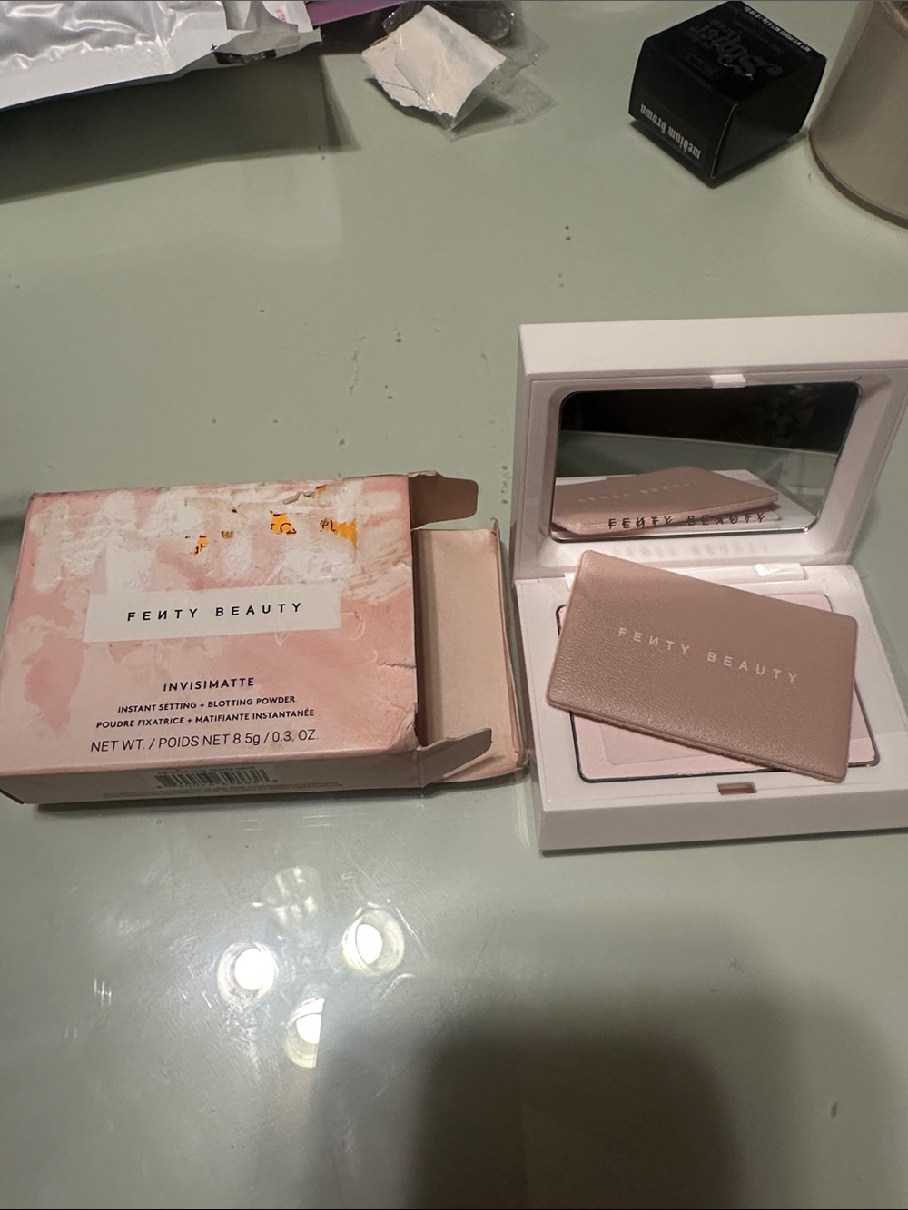 Fenty Beauty Invisimatte Blotting Powder Compact - Soft Pink Beige